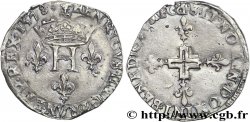 HENRI III Double sol parisis, 2e type 1578 Dijon