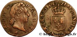 LOUIS XV DIT LE BIEN AIMÉ Demi-sol dit “à la vieille tête” 1771 Lyon TTB