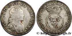 LOUIS XV DIT LE BIEN AIMÉ Dixième d&nbsp;écu dit &nbsp;vertugadin&nbsp; 1718 Poitiers TB+/TTB
