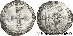 LOUIS XIII LE JUSTE Quart d écu de Navarre 1622 Saint-Palais