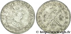 LOUIS XIV &nbsp;THE SUN KING&nbsp; Cinq sols aux insignes 1702 Nantes RC+