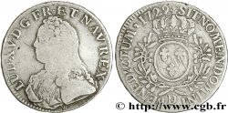 LOUIS XV DIT LE BIEN AIMÉ Écu dit “aux branches d&nbsp;olivier” 1729 Lyon TB/TB+