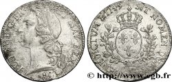 LOUIS XV &nbsp;THE WELL-BELOVED&nbsp; Écu aux branches d’olivier, tête ceinte d’un bandeau 1749 Nantes