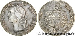LOUIS XV DIT LE BIEN AIMÉ Écu aux branches d’olivier, tête ceinte d’un bandeau 1770 Bayonne TTB