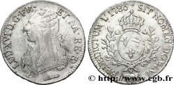 LOUIS XVI Écu aux branches d&nbsp;olivier 1786 Pau TTB+