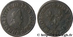 HENRI IV LE GRAND Double tournois, 1er type de Paris (légende française) 1607 Paris, Moulin des Étuves