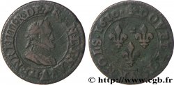 HENRI IV LE GRAND Double tournois, 1er type de Paris (légende française) 1610 Paris, Moulin des Étuves