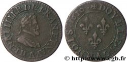 HENRI IV LE GRAND Double tournois, 1er type de Paris (légende française) 1610 Paris, Moulin des Étuves