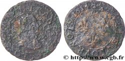 LOUIS XIII LE JUSTE Double tournois, type 1 1614 Paris, Moulin du Louvre