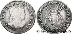 LOUIS XV DIT LE BIEN AIMÉ Dixième d&nbsp;écu dit “vertugadin” 1716 Bordeaux TB/TTB