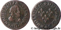HENRY IV Double tournois, 2e type 1610 Lyon
