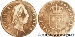 LOUIS XV DIT LE BIEN AIMÉ Demi-sol dit &nbsp;à la vieille tête&nbsp; 1769 Paris