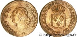 LOUIS XVI Sol dit “à l&nbsp;écu” 1791 Lille