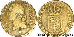LOUIS XVI (MONARQUE CONSTITUTIONNEL)  Sol dit &nbsp;à l&nbsp;écu&nbsp; 1791 Metz