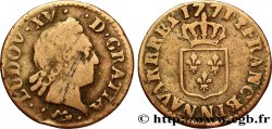 LOUIS XV DIT LE BIEN AIMÉ Liard dit “à la vieille tête” 1771 Montpellier
