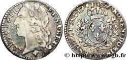 LOUIS XV DIT LE BIEN AIMÉ Dixième d&nbsp;écu aux branches d’olivier, tête ceinte d’un bandeau 1741 Pau TB+