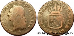 LOUIS XVI Sol dit  à l écu  1786 Lille