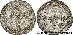 HENRI II Douzain aux croissants 1549 Rouen