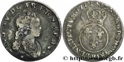 LOUIS XV DIT LE BIEN AIMÉ Dixième d&nbsp;écu dit “vertugadin” 1716 La Rochelle TB+