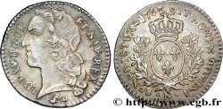LOUIS XV DIT LE BIEN AIMÉ Dixième d&nbsp;écu aux branches d’olivier, tête ceinte d’un bandeau 1767 Montpellier TTB+