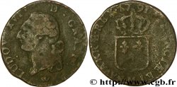 LOUIS XVI (MONARQUE CONSTITUTIONNEL)  Sol dit &nbsp;à l&nbsp;écu&nbsp; 1791 Toulouse