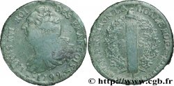 LOUIS XVI 2 sols dit &nbsp;au faisceau&nbsp;, type FRANÇOIS 1792 Pau