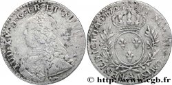 LOUIS XV  THE WELL-BELOVED  Dixième d’écu aux branches d’olivier, buste habillé 1726 Paris