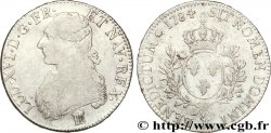 LOUIS XVI Écu aux branches d&nbsp;olivier 1784 Bordeaux TB