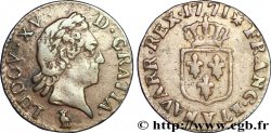 LOUIS XV DIT LE BIEN AIMÉ Liard dit “à la vieille tête” 1771 Troyes
