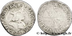 FRANCOIS I Teston du Dauphiné, 2e type n.d. Romans