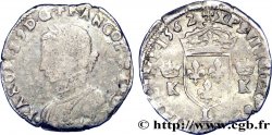 CHARLES IX Demi-teston, 4e type 1562 Bayonne