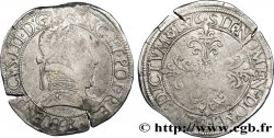 HENRY III Franc au col plat 1576 Rouen