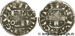 PHILIPPE II DIT &nbsp;PHILIPPE AUGUSTE&nbsp; Denier parisis, 2e type n.d. Arras TB