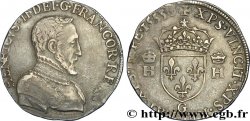 HENRY II Teston à la tête nue, 1er type 1555 Poitiers
