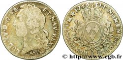 LOUIS XV DIT LE BIEN AIMÉ Cinquième d’écu aux branches d’olivier, tête ceinte d’un bandeau 1766 Bayonne