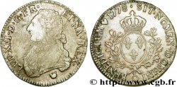 LOUIS XVI Écu aux branches d&nbsp;olivier 1778 Perpignan TB+/TTB