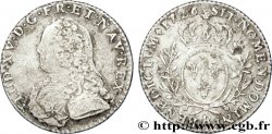 LOUIS XV DIT LE BIEN AIMÉ Dixième d’écu aux branches d’olivier, buste habillé 1726 Rouen TB+