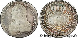 LOUIS XV DIT LE BIEN AIMÉ Demi-écu aux branches d&nbsp;olivier, buste habillé 1731 Tours B