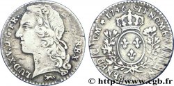 LOUIS XV DIT LE BIEN AIMÉ Dixième d&nbsp;écu aux branches d’olivier, tête ceinte d’un bandeau 1746 Paris TB+