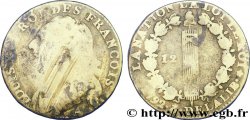 LOUIS XVI 12 deniers dit &nbsp;au faisceau&nbsp;, type FRANCOIS 1792 Paris, Monnaie du Louvre G