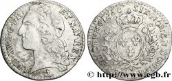 LOUIS XV DIT LE BIEN AIMÉ Dixième d&nbsp;écu aux branches d’olivier, tête ceinte d’un bandeau 1756 Dijon TTB