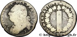 LOUIS XVI (MONARQUE CONSTITUTIONNEL)  12 deniers dit &nbsp;au faisceau&nbsp;, type FRANÇOIS 1792 Saumur