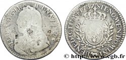 LOUIS XV DIT LE BIEN AIMÉ Cinquième d&nbsp;écu aux branches d&nbsp;olivier, buste habillé 1737 Pau B+/TB+