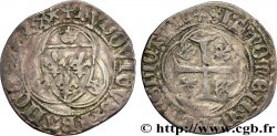 LOUIS XI LE PRUDENT Blanc à la couronne n.d. Saint-Lô
