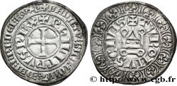 PHILIPPE III LE HARDI ET PHILIPPE IV LE BEL - MONNAYAGE COMMUN (à partir de 1280) Gros tournois à l&nbsp;O rond n.d. s.l. TTB+