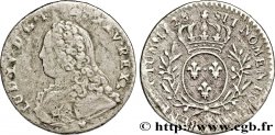 LOUIS XV DIT LE BIEN AIMÉ Dixième d’écu aux branches d’olivier, buste habillé 1728 Aix-en-Provence TB+/TTB