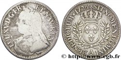 LOUIS XV DIT LE BIEN AIMÉ Cinquième d&nbsp;écu aux branches d&nbsp;olivier, buste habillé 1726 Paris TB+/TTB