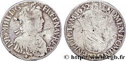 LOUIS XIV LE GRAND OU LE ROI SOLEIL Écu, portrait à la mèche longue 1652 Toulouse B