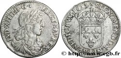 LOUIS XIV LE GRAND OU LE ROI SOLEIL Douzième d&nbsp;écu, portrait apollinien 1659 Paris TTB