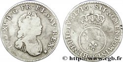 LOUIS XV DIT LE BIEN AIMÉ Dixième d&nbsp;écu dit &nbsp;vertugadin&nbsp; 1716 Strasbourg TB